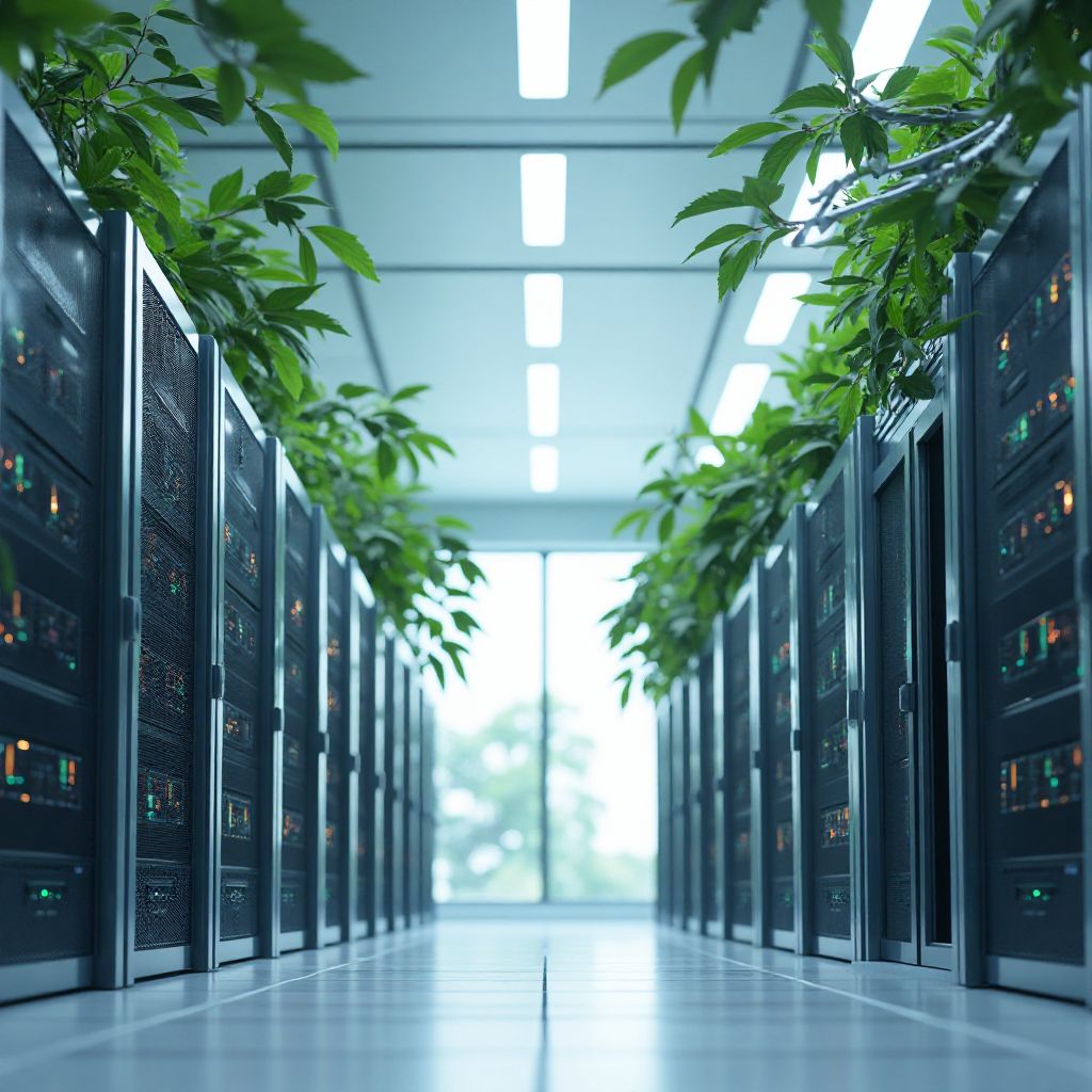 Eco-friendly server infrastructure